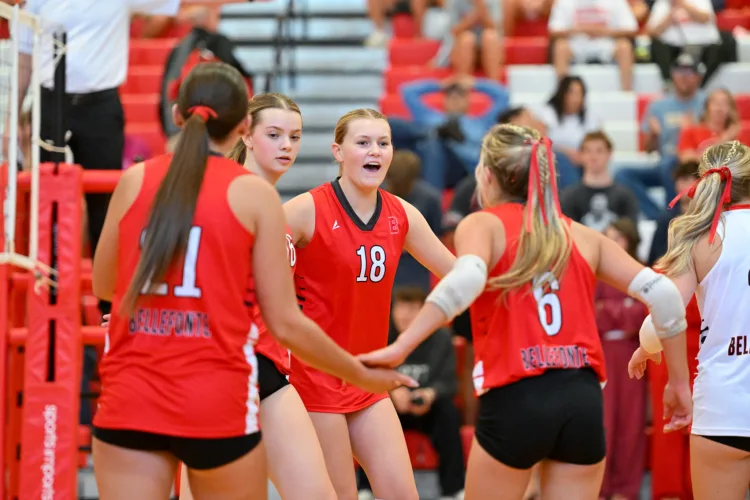 Bellefonte volleyball defeats Somerset in thrilling, five-set home opener